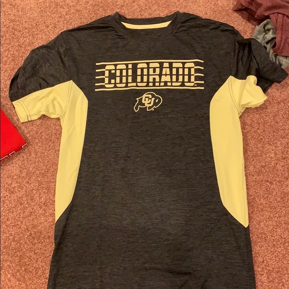 Colorado University @ Boulder workout t shirt - Picture 2 of 3